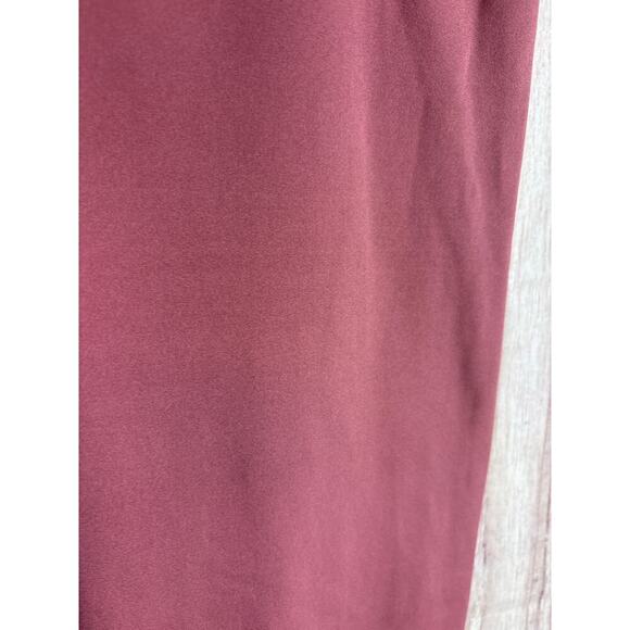 Nike Dri-Fit 7/8"  Leggings Burnt Brick Brown/Red Color Women's Size L - Picture 2 of 7